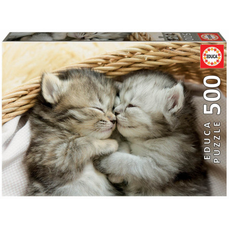 Puzzle 500 Doces Gatinhos
