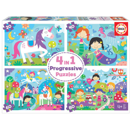 Puzzle 4 em 1 progressivo