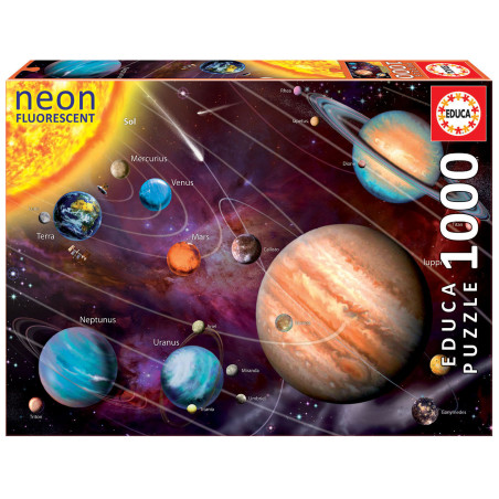 1000 NEON SISTEMA SOLAR