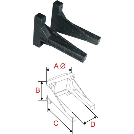 ENGINE MOUNT UNI -20CCM N