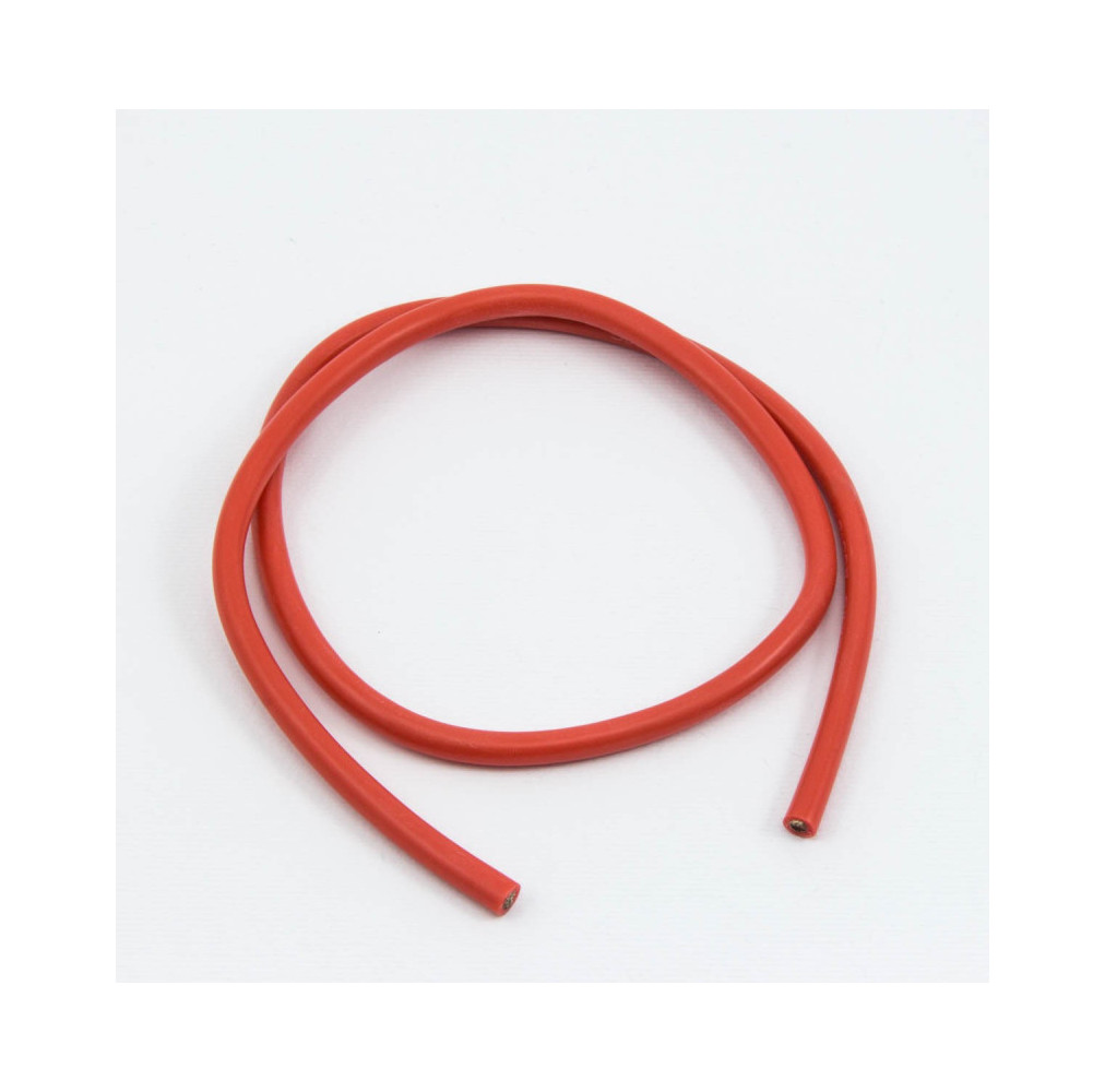 12AWG RED SILICONE WIRE (