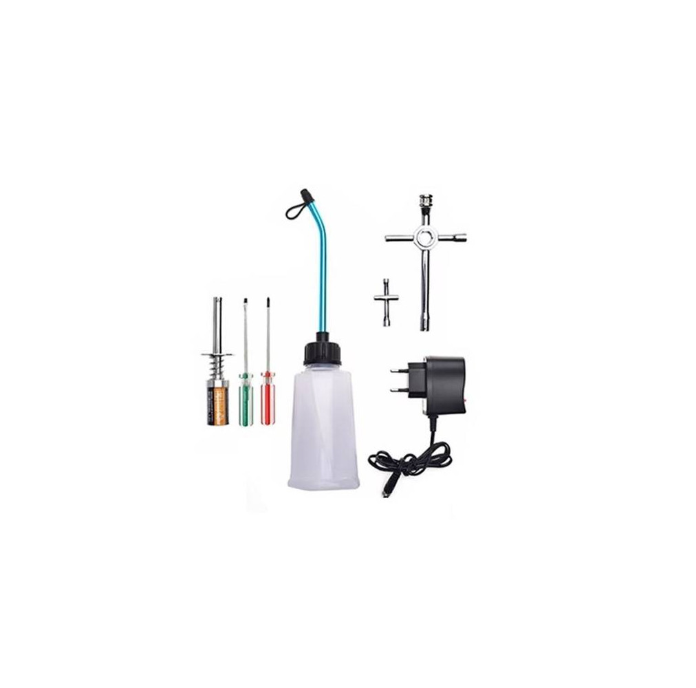 RC nitro car starter kit