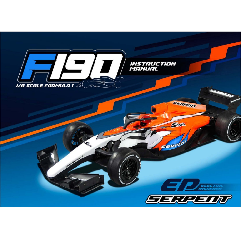 Serpent I F190 1/8 4wd EP