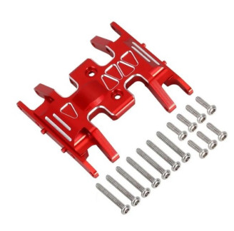 Aluminium Diff Cover, Red