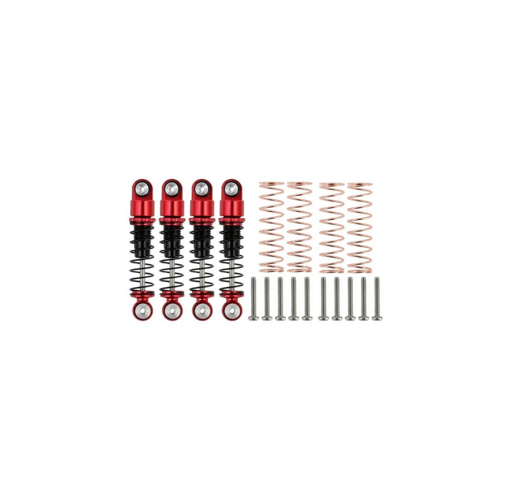 Aluminium Diff Cover, Red