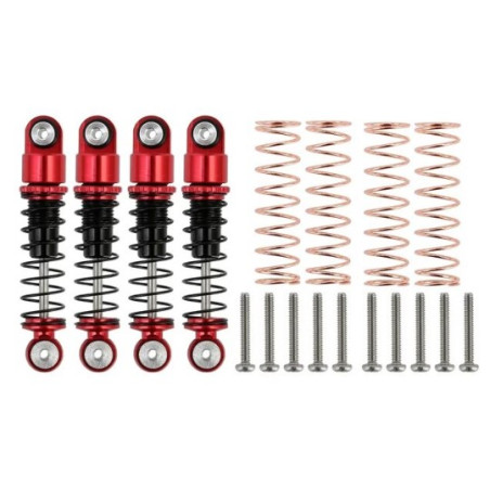 Aluminium Diff Cover, Red