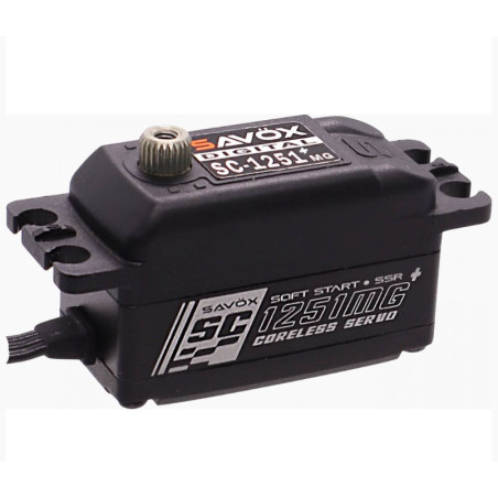 SAVÖX SC-1251MG+SERVO BLA