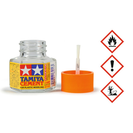 Tamiya Cement w/Brush 20m