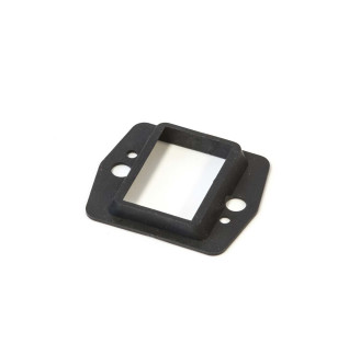 Reed valve rubber retaine