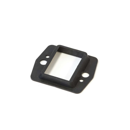 Reed valve rubber retaine