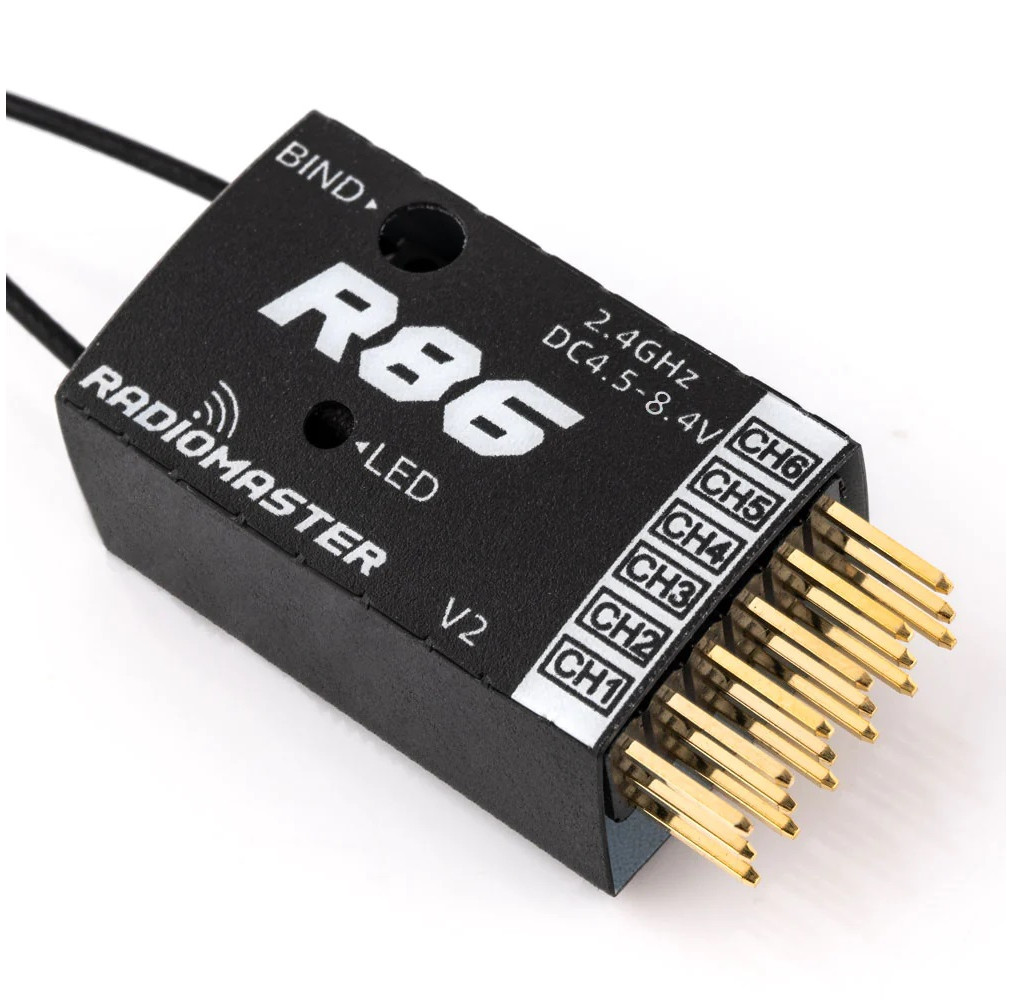 Receptor R86 V2 6ch Frsky