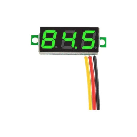 Voltímetro LED mini 0.28