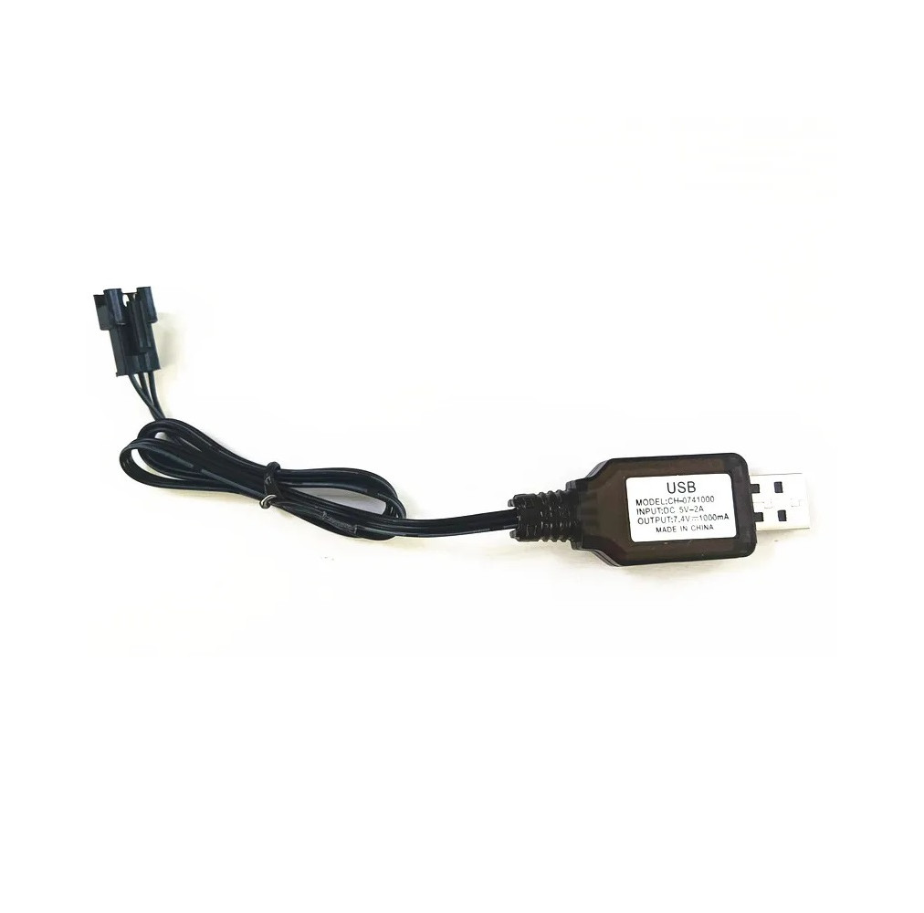 Carregador USB 7,4v 2S, 3