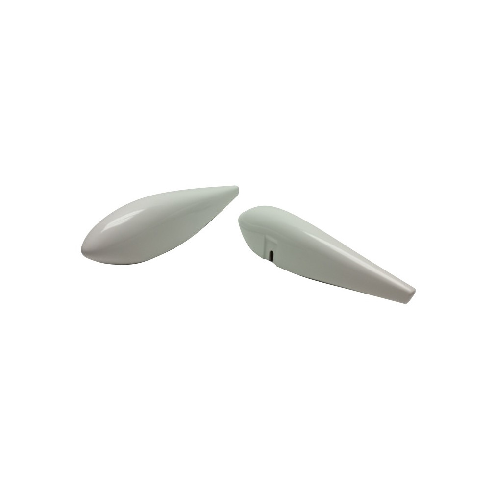 WHITE WHEEL FAIRINGS 100-