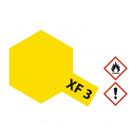 XF-3 Flat Yellow 23ml