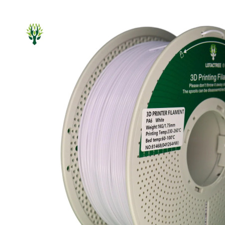 PA6 White - Diâmetro 1,75