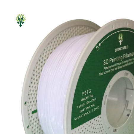 PETG Snowy White - Diâmet