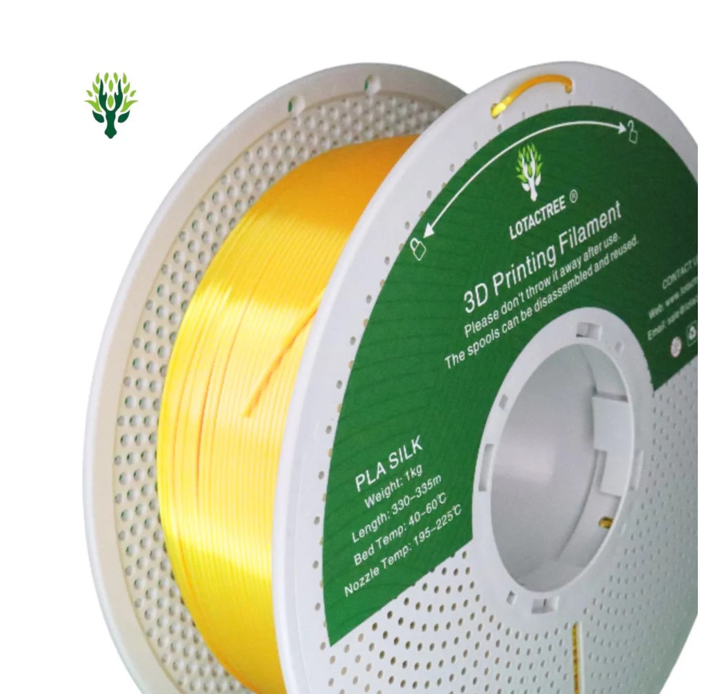 PLA SILK Gold - Diâmetro