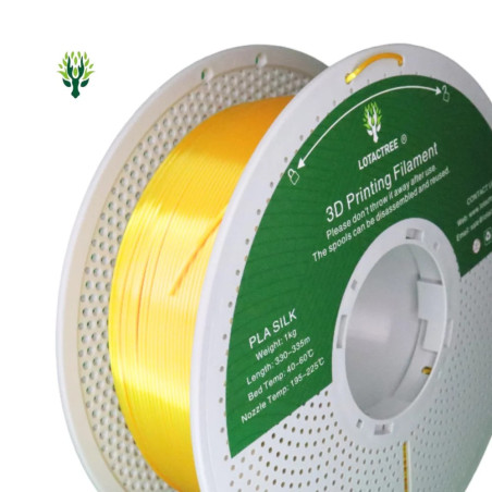 PLA SILK Gold - Diâmetro