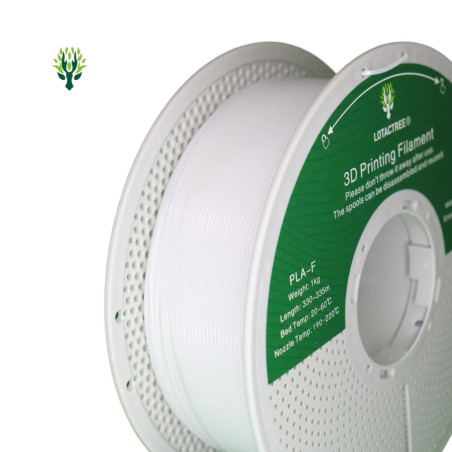 PLA Snowy White - Diâmetr