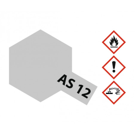AS-12 Flat Bare Metal Sil