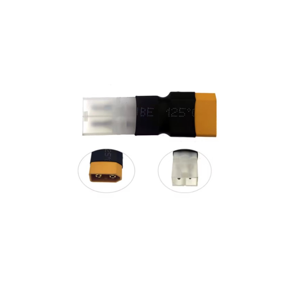 Adaptador XT 60 macho p/T