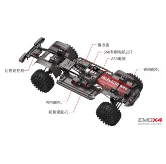 Crawling kit - EMOX4 1/8