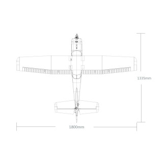 1/8 Plane 1800mm Ranger P