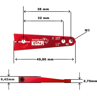 Kuza Servo arm 1-arm Futa