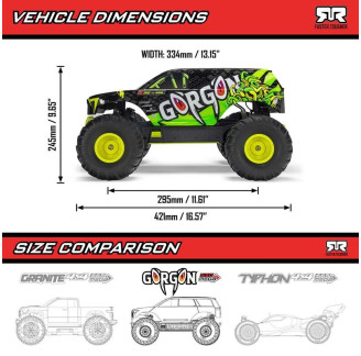 Arrma 1-10 GORGON 2WD RTR