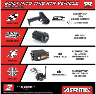 Arrma 1-10 GORGON 2WD RTR