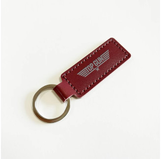 Top Gun Leather Keychain