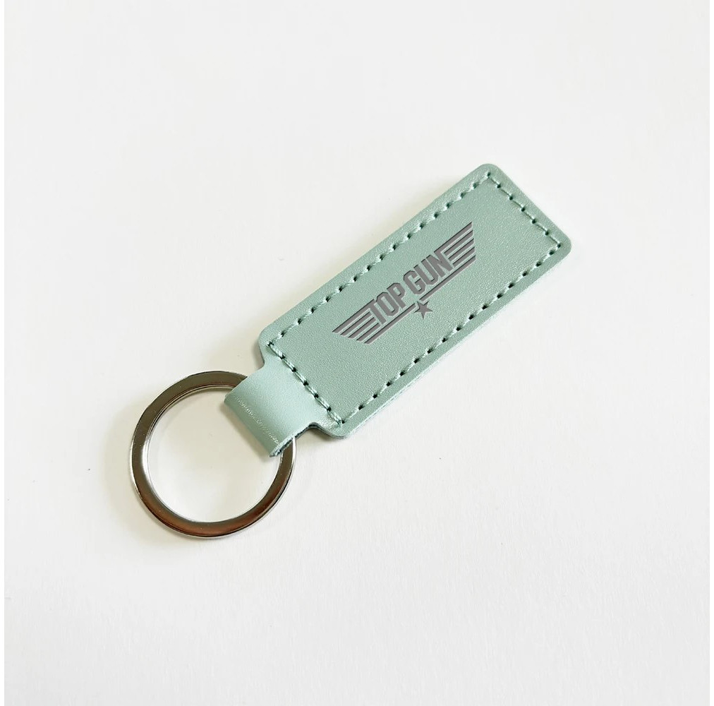 Top Gun Leather Keychain
