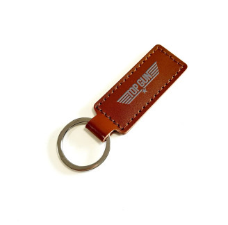 Top Gun Leather Keychain