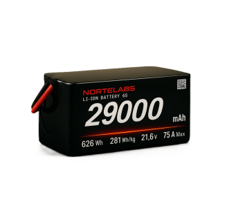UAV Li-ion 29000mAh 6S5P 21.6V Battery Pack