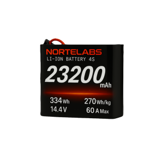 UAV Li-ion 23200mAh 4S4P 14.4V Battery Pack