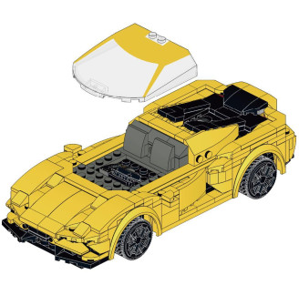 Race Car (289 pieces) (ne