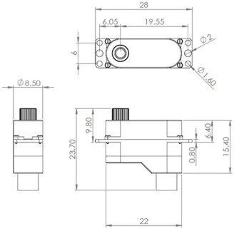 Servo DS65K(V1)Digital Tq
