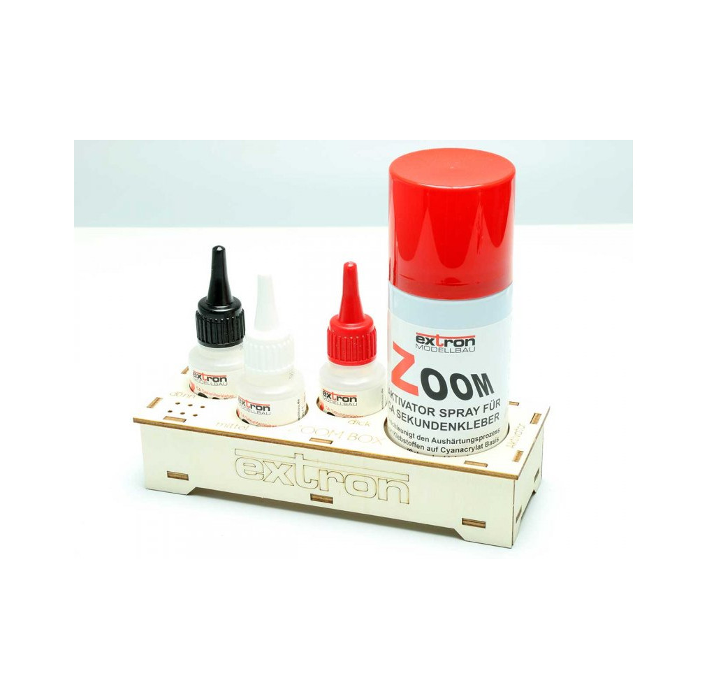 Zoom Box Klebstoff Sortim