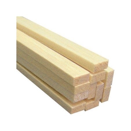 Rectangular strip of bals