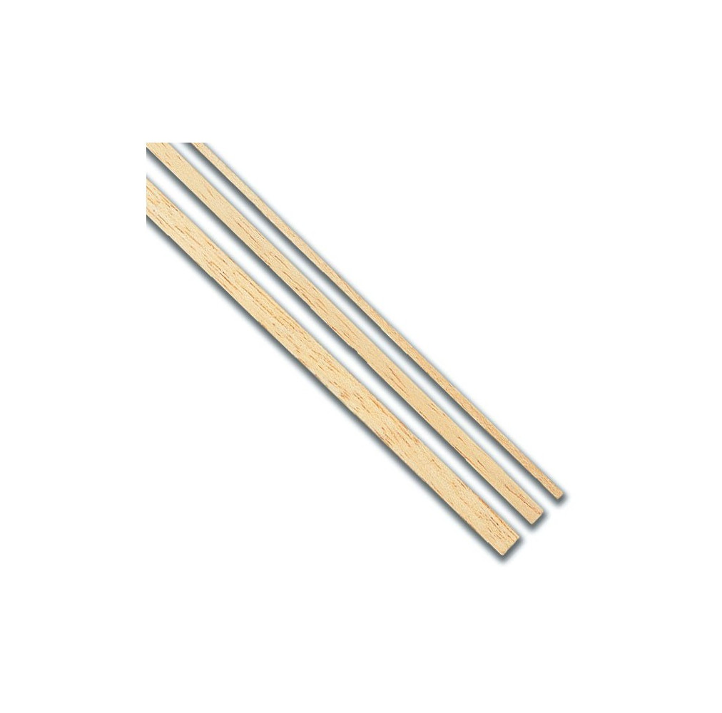 Linden wood strip 5x15mm,