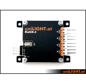 uniLIGHT 4-channel, BLACK
