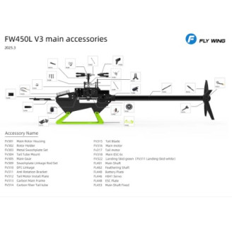 FLYWING FW450L 2-Blade AC