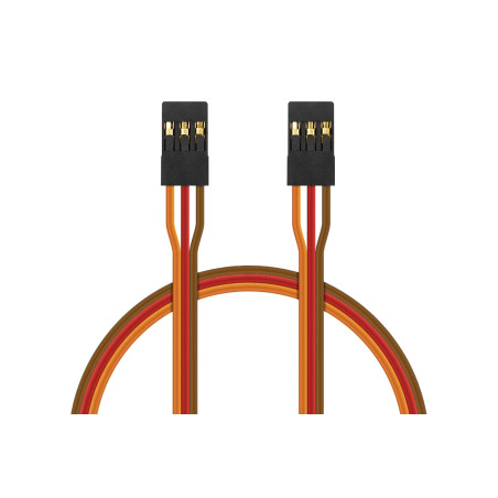 Servo patch lead JR, 0,25