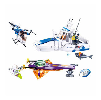 POLICE EQUIPA DE BUSCA NO