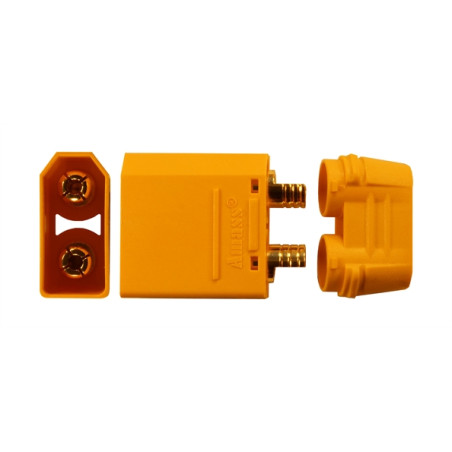 Ficha XT90 c/ Proteção