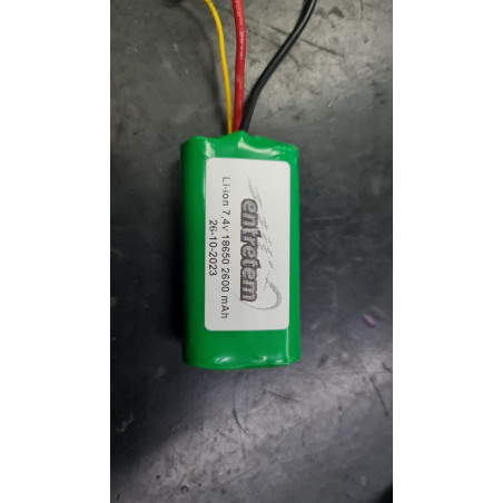 Bateria li-ion 7,4v 18650