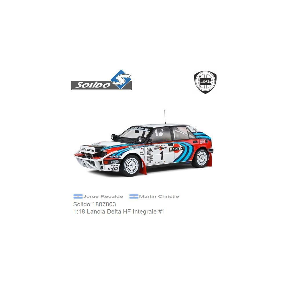 SOLIDO LANCIA DELTA HF IN
