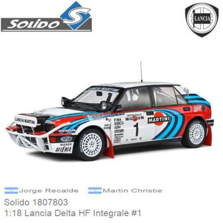 SOLIDO LANCIA DELTA HF IN
