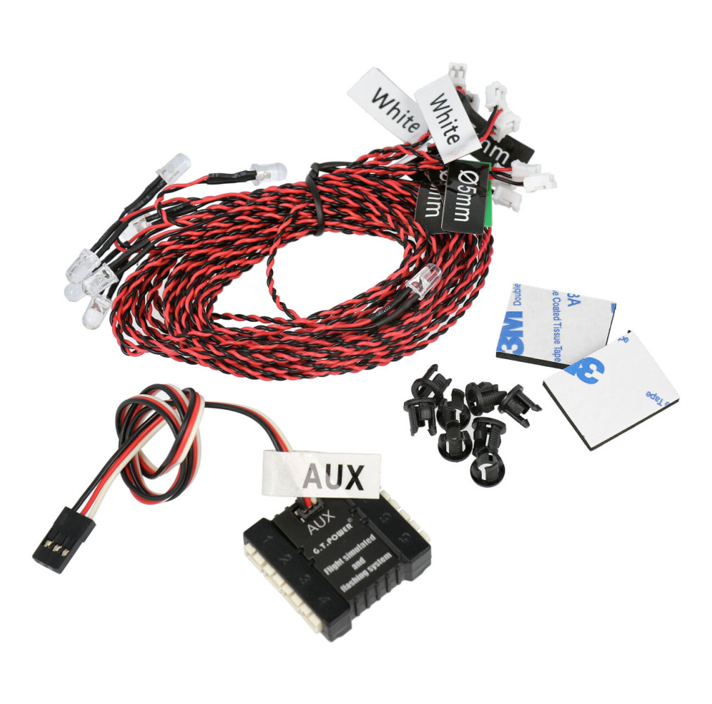 GTPower Flight Simulated and Flashing System with 8 Led